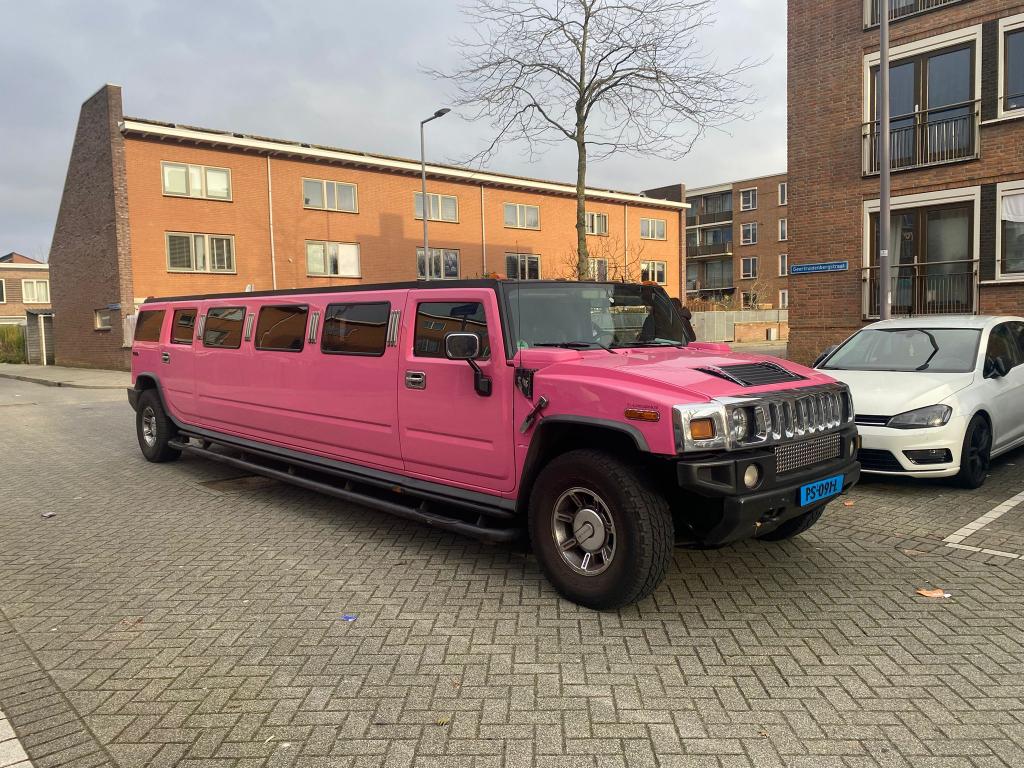 Molimo Hummer H2 roze Limousine