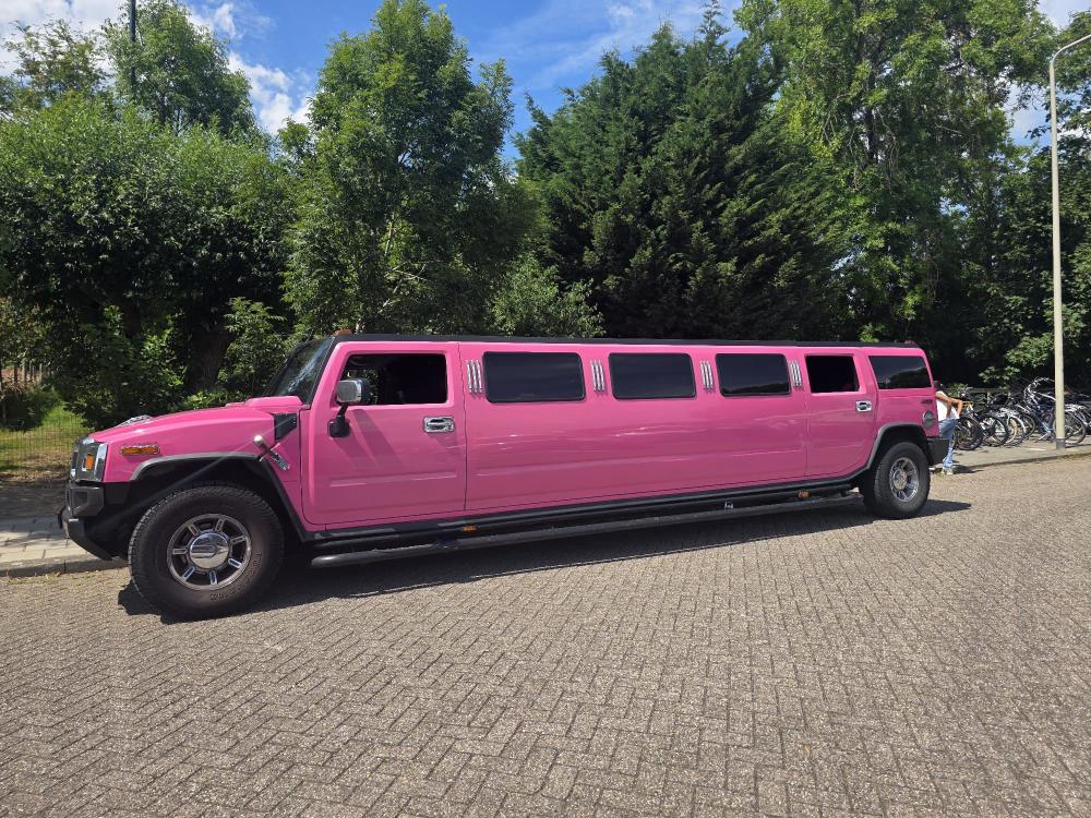 Molimo Hummer H2 roze Limousine