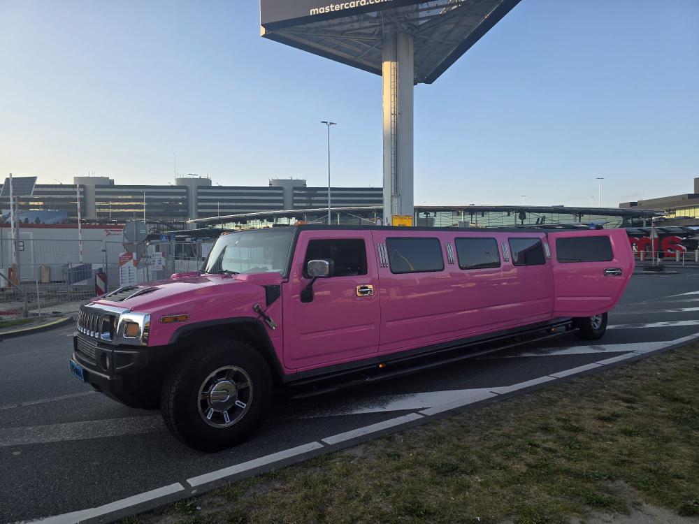 Molimo Roze hummer H2 limousine