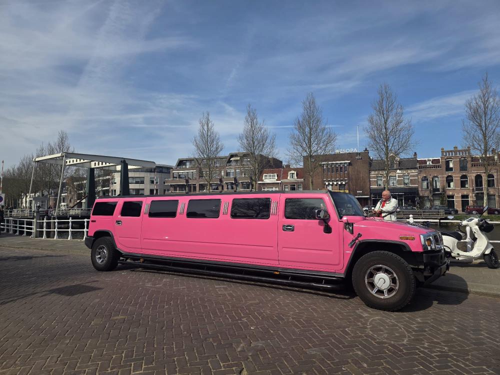 Molimo Hummer H2 roze Limousine