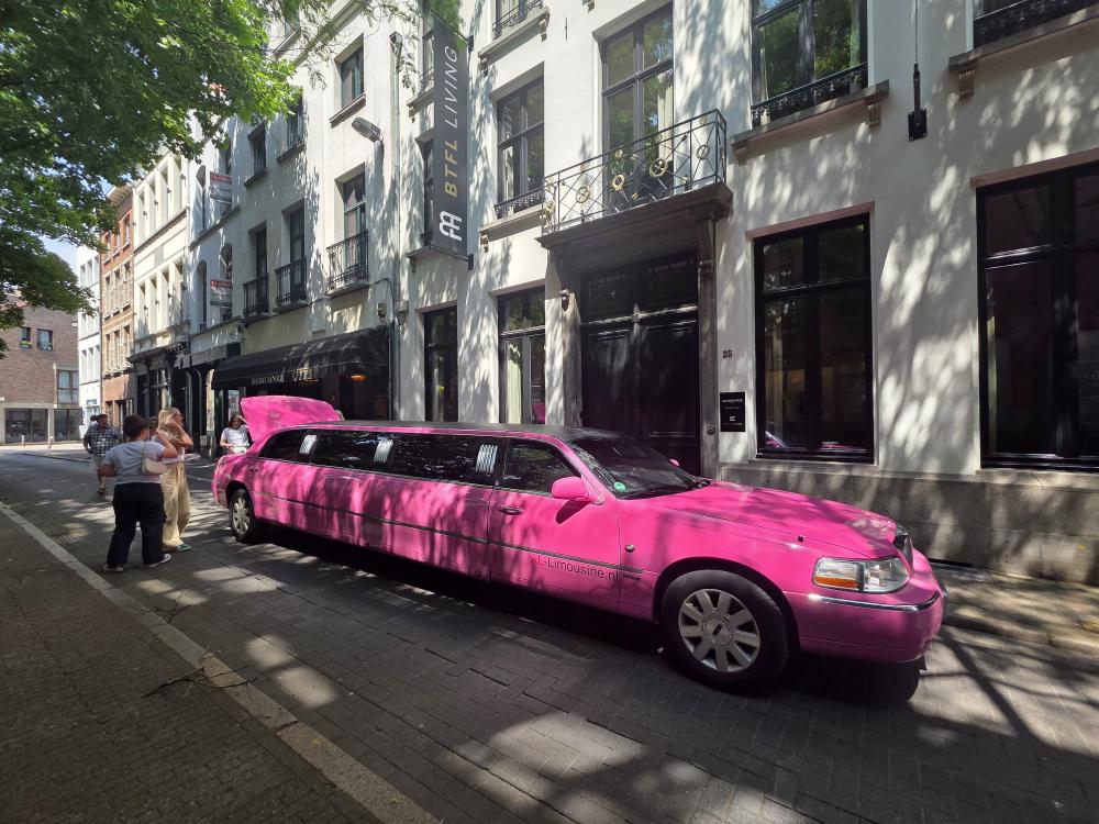 Molimo Lincoln roze Limousine