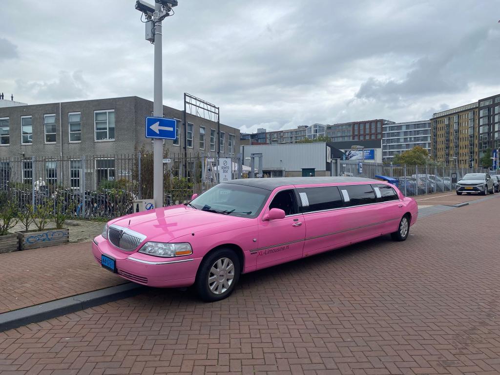 Molimo Lincoln roze Limousine