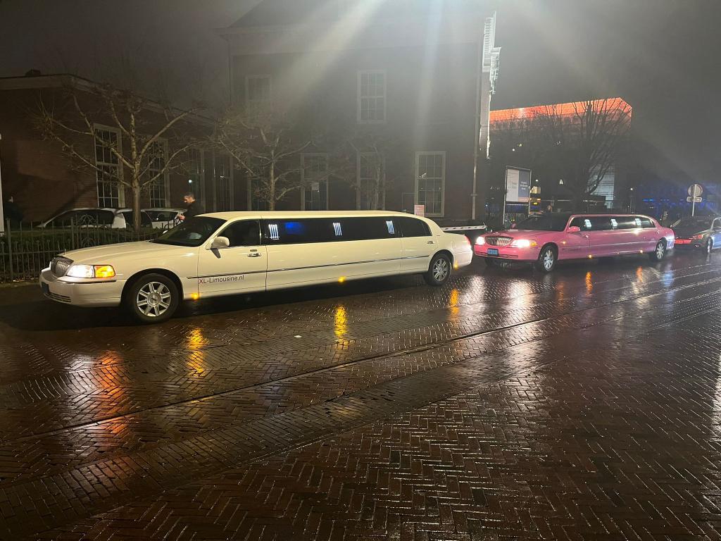 Lincoln limousine wit - Molimo